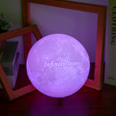 3D Printing Moon Lamp – Custom Personalized Photo & Text Night Light, USB Rechargeable Lunar Gift