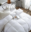 100% Goose Down Winter Duvet Quilted Comforter Double Or Single Size