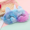 Cartoon Unicorn Sleeping Mask – Cute Kids Eye Mask for Travel, Party, and Rest