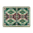 Tribal Aztec Cotton Picnic Blanket With Tassels – Boho Outdoor Rug & Sofa Throw