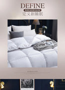 100% Goose Down Winter Duvet Quilted Comforter Double Or Single Size