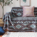 Nordic Knitted Plaid Blanket – Cotton Linen Sofa Cover & Home Decor Throw