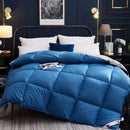 100% Goose Down Winter Duvet Quilted Comforter Double Or Single Size