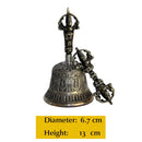 Brass Nepali Meditation Bell With Rich Sound – Ideal For Puja, Prayer & Home Decor
