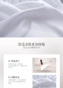 100% Goose Down Winter Duvet Quilted Comforter Double Or Single Size