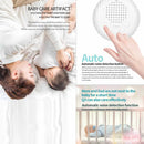Portable White Noise Sound Machine for Baby Sleep, 10 Soothing Sounds, Rechargeable, USB-Powered