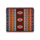Tribal Aztec Cotton Picnic Blanket With Tassels – Boho Outdoor Rug & Sofa Throw