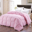 100% Goose Down Winter Duvet Quilted Comforter Double Or Single Size