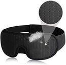 3D Sleep Mask Lights Blockout | Soft Memory Foam Eye Shade for Total Darkness & Comfort