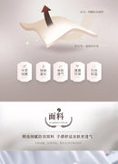 100% Goose Down Winter Duvet Quilted Comforter Double Or Single Size