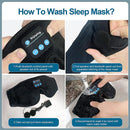 Mask For Sleep Headphones Bluetooth 3D Eye Mask Music Sleeping Headphones with Built-in HD Speaker
