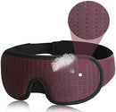 3D Sleep Mask Lights Blockout | Soft Memory Foam Eye Shade for Total Darkness & Comfort