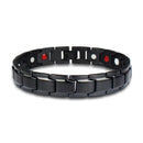 Elegant Titanium Magnetic Therapy Bracelet – Pain Relief, Weight Management, and Blood Circulation