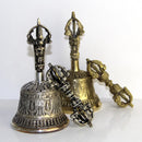 Brass Nepali Meditation Bell With Rich Sound – Ideal For Puja, Prayer & Home Decor
