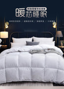 100% Goose Down Winter Duvet Quilted Comforter Double Or Single Size