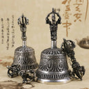 Brass Nepali Meditation Bell With Rich Sound – Ideal For Puja, Prayer & Home Decor