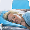 Cool Bed Mat Pad – Cooling Gel Pillow for Comfortable Sleep, Travel & Office Use, Chilled Relief