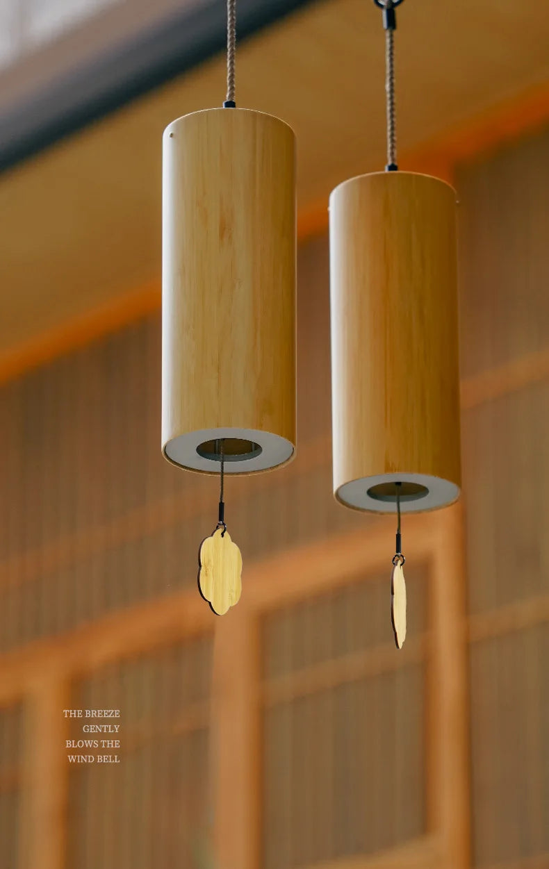 Windbell Bamboo Wind Chime With 8 Tone Rods For Meditation & Garden Decor