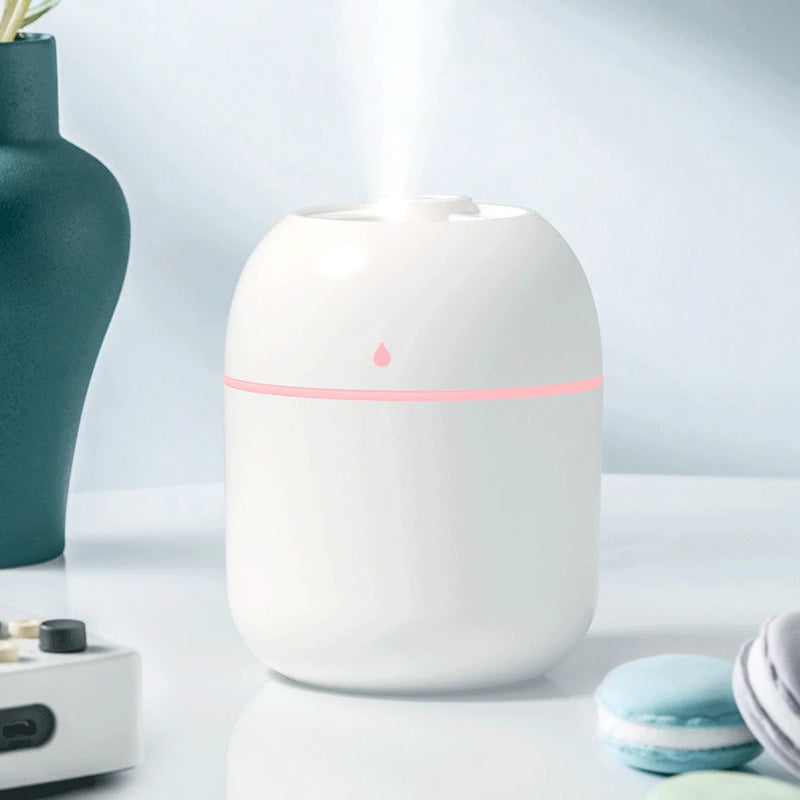 CAR AIR FRESHENER LED HUMIDIFIER DIFFUSER – PORTABLE AROMATHERAPY FOR CARS AND HOMES