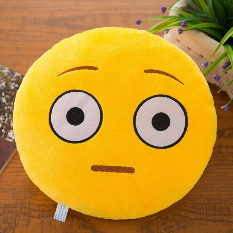 Cute Plush Napping Pillow – Funny Face Emotional Cushion for Kids & Adults-32cm