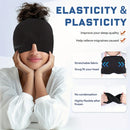 Migraine relief cap gel hot and cold therapy ice hat for headache, stress and pressure relief