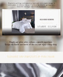 LUXURY SATIN DUVET COVER HIGH DENSITY FABRIC WITH SILKY RAYON FEEL FOR HOME  HOTEL USE FEI ZHI TIAN