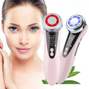 Facial Massager – Skin Rejuvenation, Face Lift, Wrinkle Removal & Whitening Tool 4-in-1 RF EMS