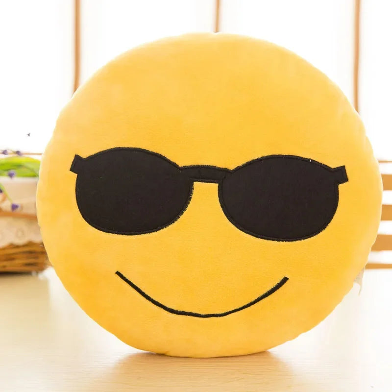 Cute Plush Napping Pillow – Funny Face Emotional Cushion for Kids & Adults-32cm