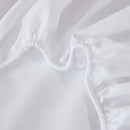 Waterproof Fitted Bed Sheet – Soft, Adjustable Mattress Cover with Elastic Band