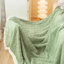 Tapestry Lamb Wool Blanket – Thick Warm Polyester Throw for Nap