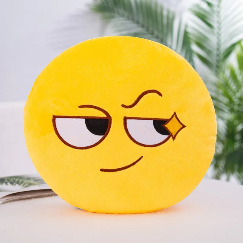 Cute Plush Napping Pillow – Funny Face Emotional Cushion for Kids & Adults-32cm
