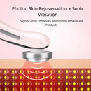Facial Massager – Skin Rejuvenation, Face Lift, Wrinkle Removal & Whitening Tool 4-in-1 RF EMS