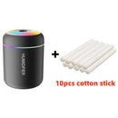 180ML Mini Air Humidifier – USB Aroma Diffuser, Essential Oil Purifier, Mist Maker for Car & Home