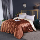LUXURY SATIN DUVET COVER HIGH DENSITY FABRIC WITH SILKY RAYON FEEL FOR HOME  HOTEL USE FEI ZHI TIAN