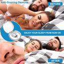 Anti-Snoring Magnetic Nose Clips – Silicone Sleep Aid for Easy Breathing & Apnea Relief