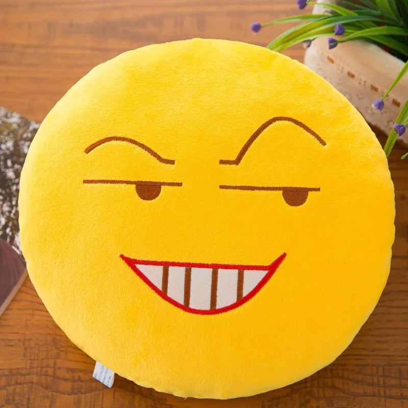 Cute Plush Napping Pillow – Funny Face Emotional Cushion for Kids & Adults-32cm