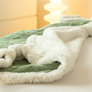Tapestry Lamb Wool Blanket – Thick Warm Polyester Throw for Nap