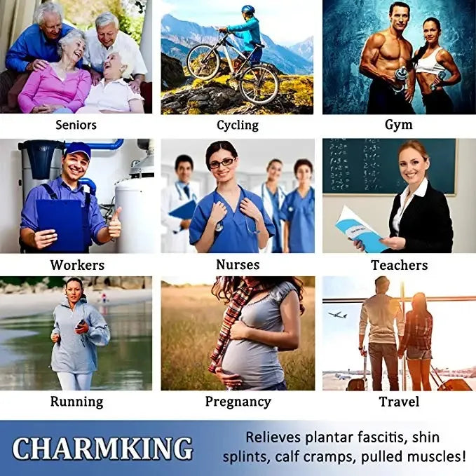 Compression Stockings  Anti-Fatigue, Varicose Veins Relief, and Sports Socks for Men and Women