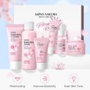Skin care set Laikou sakura  – 6pcs facial kit with cleanser, toner & cream