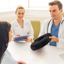 Donut pillow for tailbone pain relief, pregnancy, and post-surgery support with memory foam comfort.