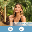 Stainless steel mindful breathing necklace – anxiety relief and meditation tool