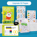 Magical Tracing Workbook for Kids Reusable Handwriting Practice & Drawing Educational Copybook