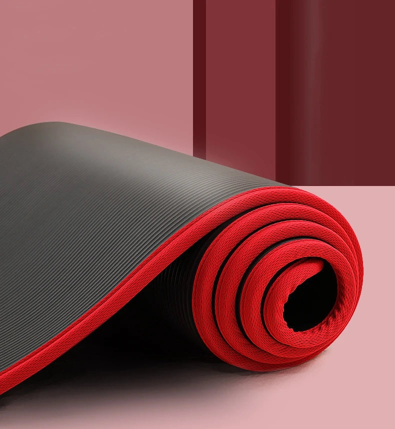 10mm Thick Yoga Acupressure Mat – Anti-Slip Meditation & Gym Massage Pad for Home & Fitness