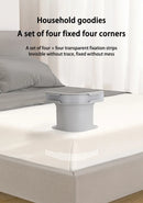 4PCS Bed Sheet Fasteners – Heavy-Duty Corner Clips, Adjustable Sheet Holders, Home Essentials