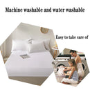 100% Cotton Fitted Bed Sheet with Elastic Band – Adjustable Anti-Slip Mattress Cover