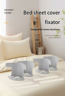 4PCS Bed Sheet Fasteners – Heavy-Duty Corner Clips, Adjustable Sheet Holders, Home Essentials