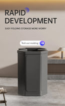 Black Collapsible Ice Bath Tub For Adults – Portable Cold Plunge Therapy Tub