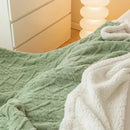 Tapestry Lamb Wool Blanket – Thick Warm Polyester Throw for Nap