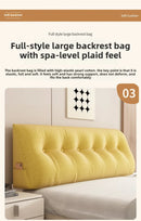 Triangle Headboard Pillow – Plush Long Bed Cushion for Back Support & Bedroom Decor