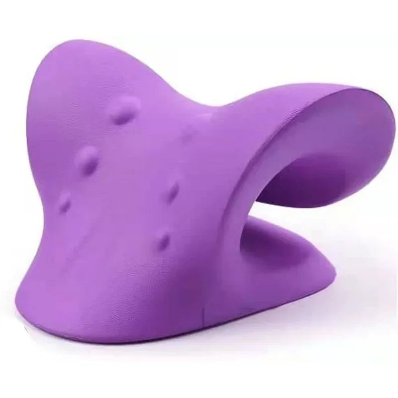 CAMMUO Neck and Shoulder Stretcher Massage Pillow for Cervical Spine Alignment and Pain Relief